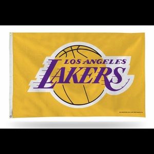 Lakers team flag